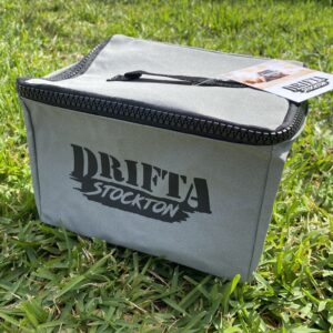 Drifta Stockton Clear / Canvas Top Toiletry Bag - Medium