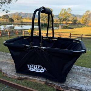 Drifta Stockton Folding Shopping Basket 20L with cover